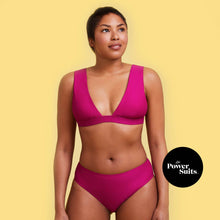 Load image into Gallery viewer, The Plunge Bikini Top - Main
